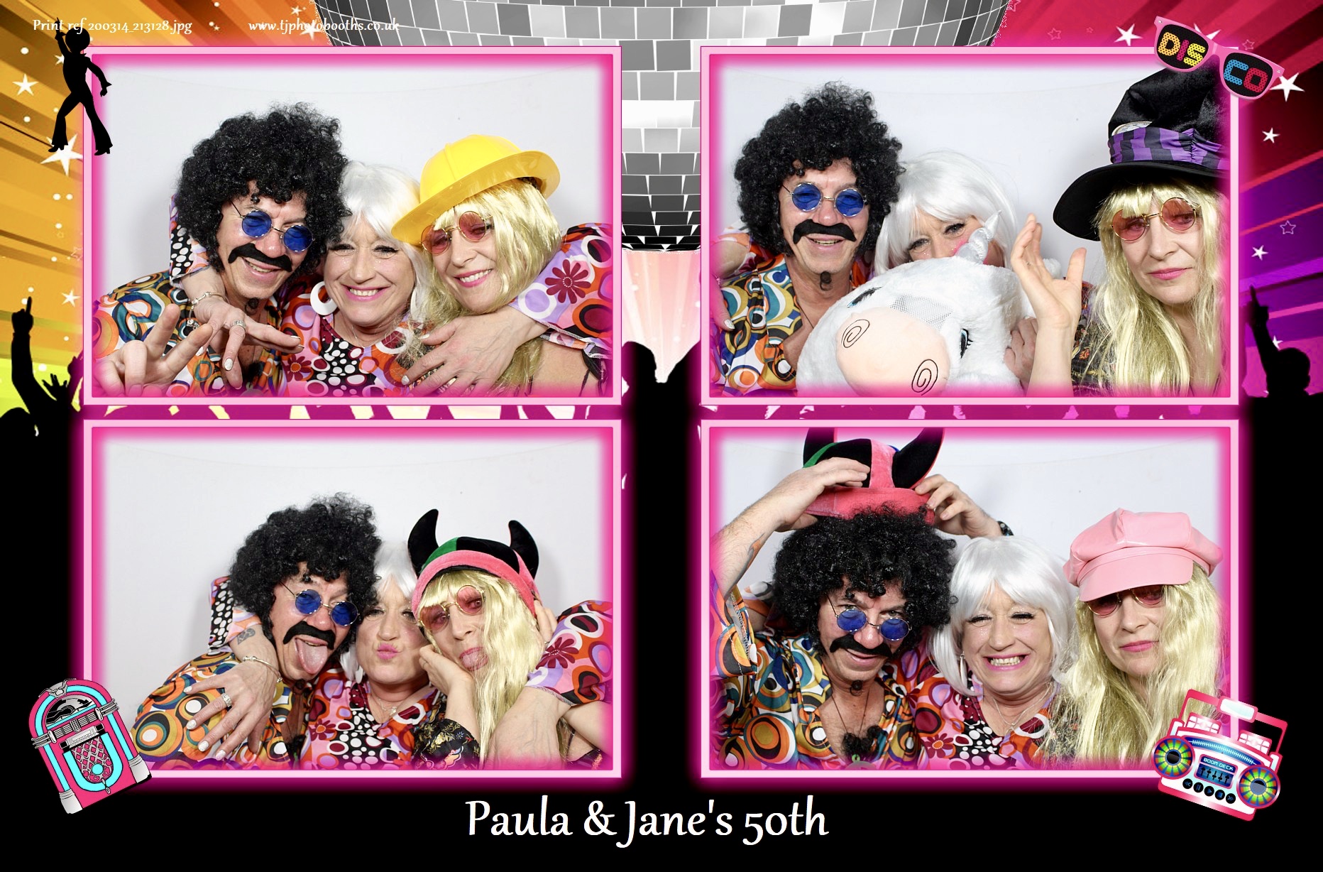 Paula & Jane's 50th | View more photos from the event at gallery.tjphotobooths.co.uk/u/TJPhotobooths/Paula-Janes-50th